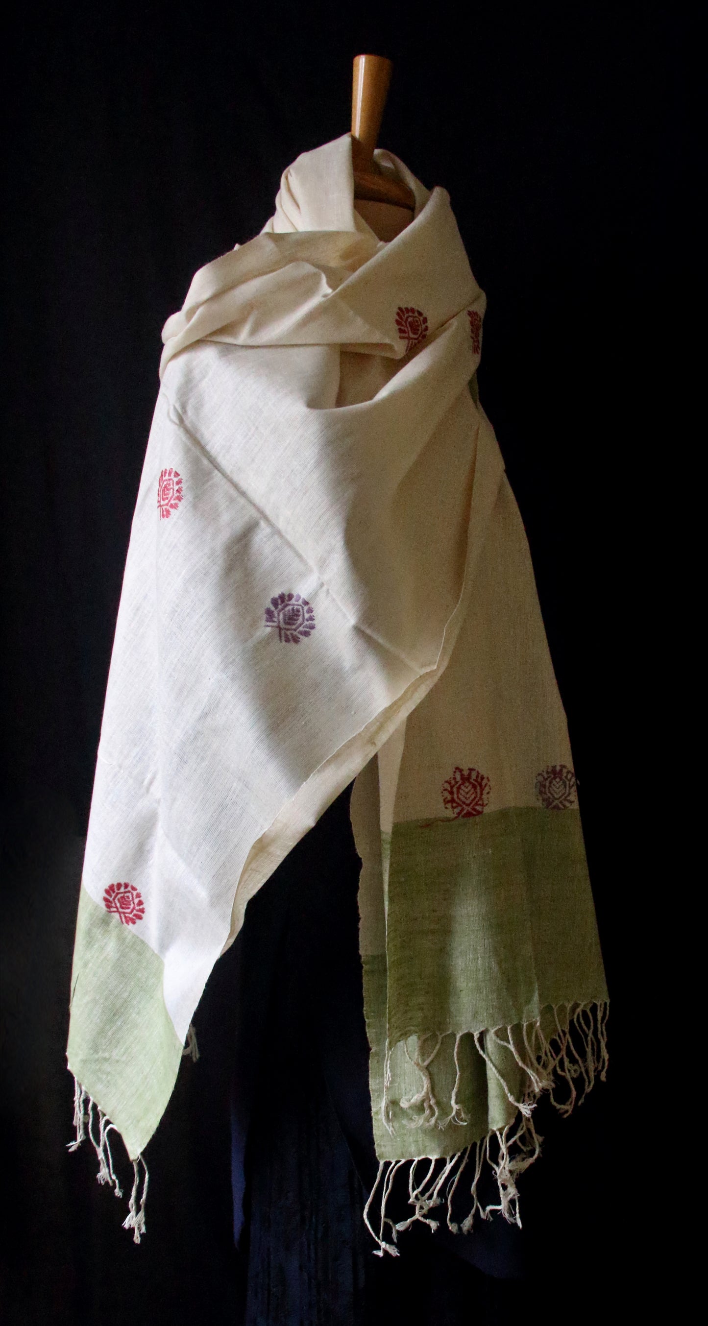 Eri Silk  Handwoven Stole / Scarf  from Assam