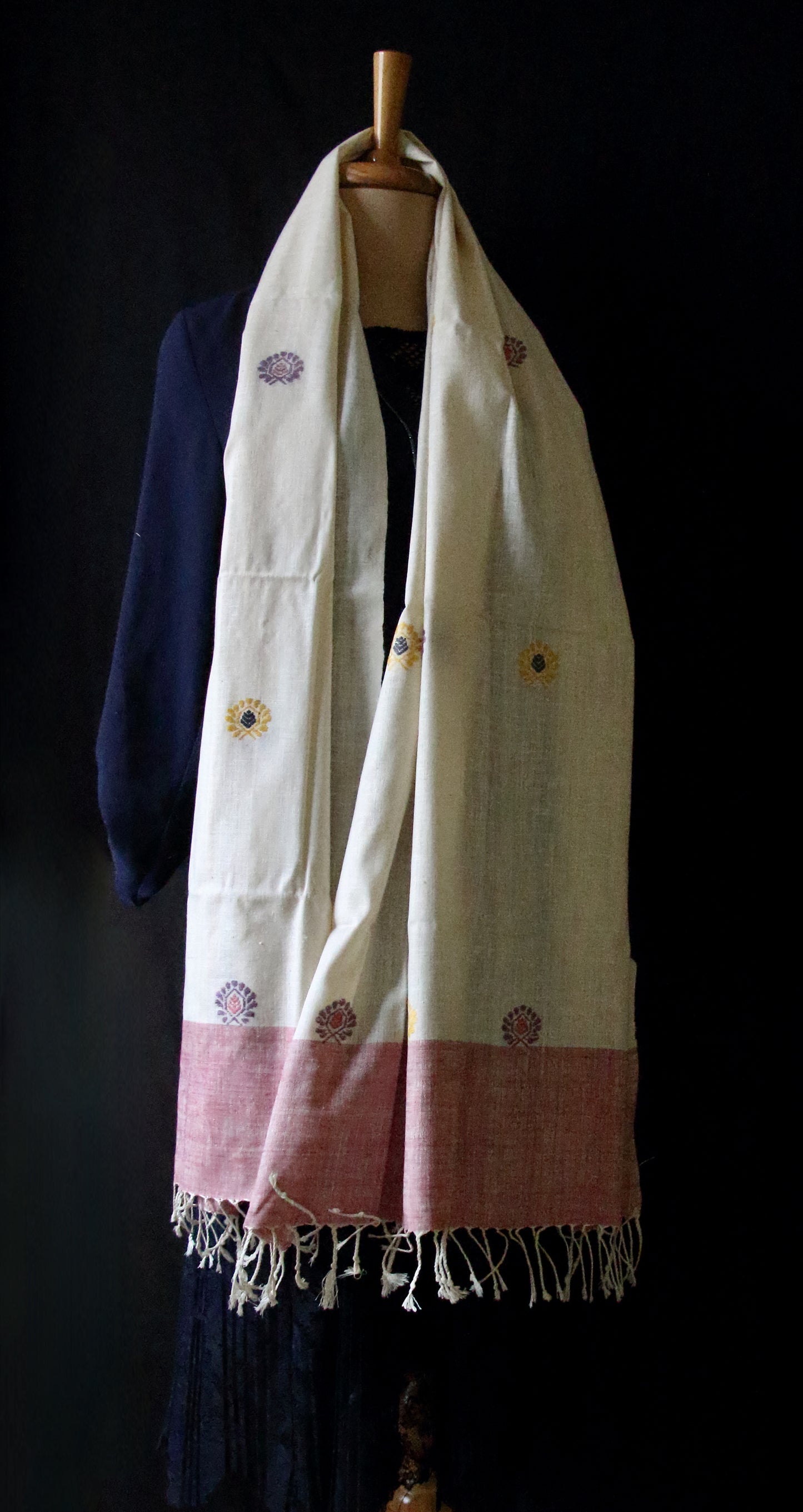 Eri Silk  Handwoven Stole / Scarf  from Assam