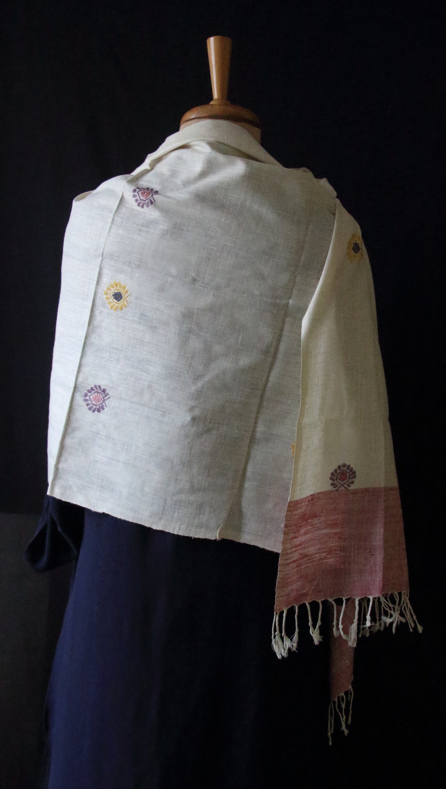 Eri Silk  Handwoven Stole / Scarf  from Assam