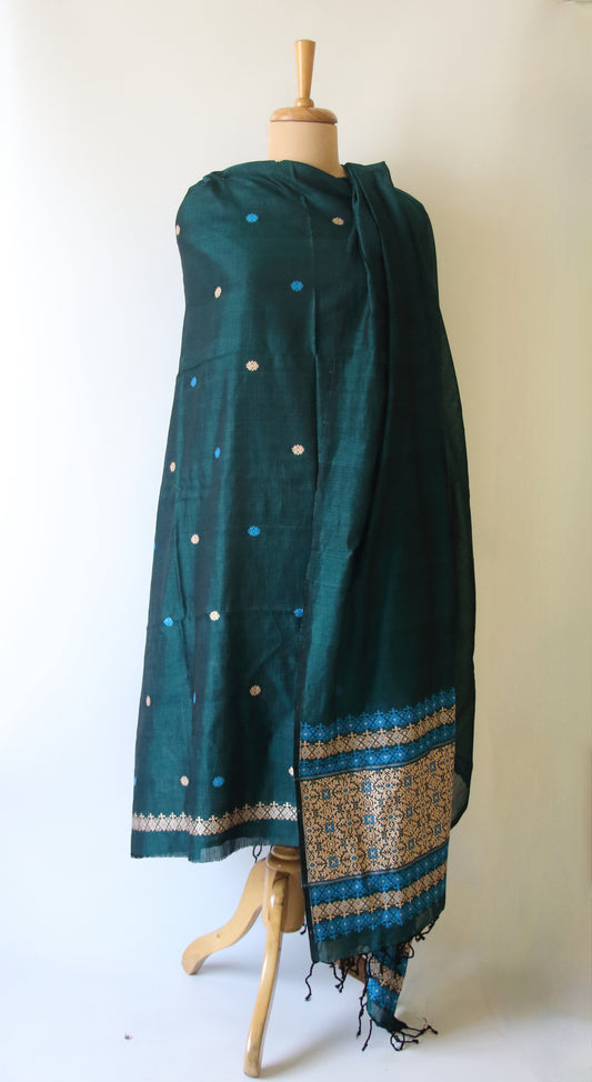 Cotton Assam Design Full Suit Set