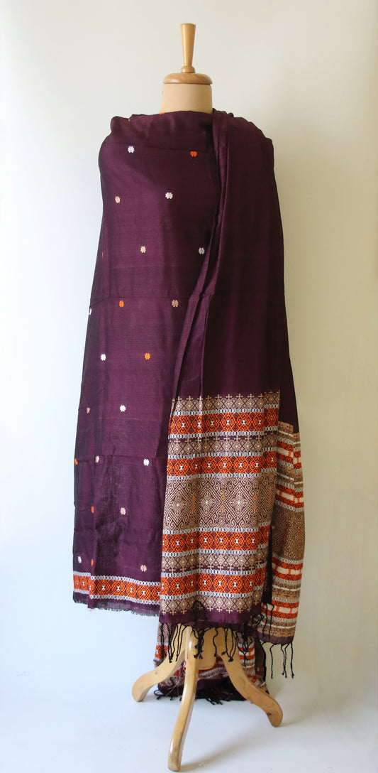 Cotton Assam Design Full Suit Set