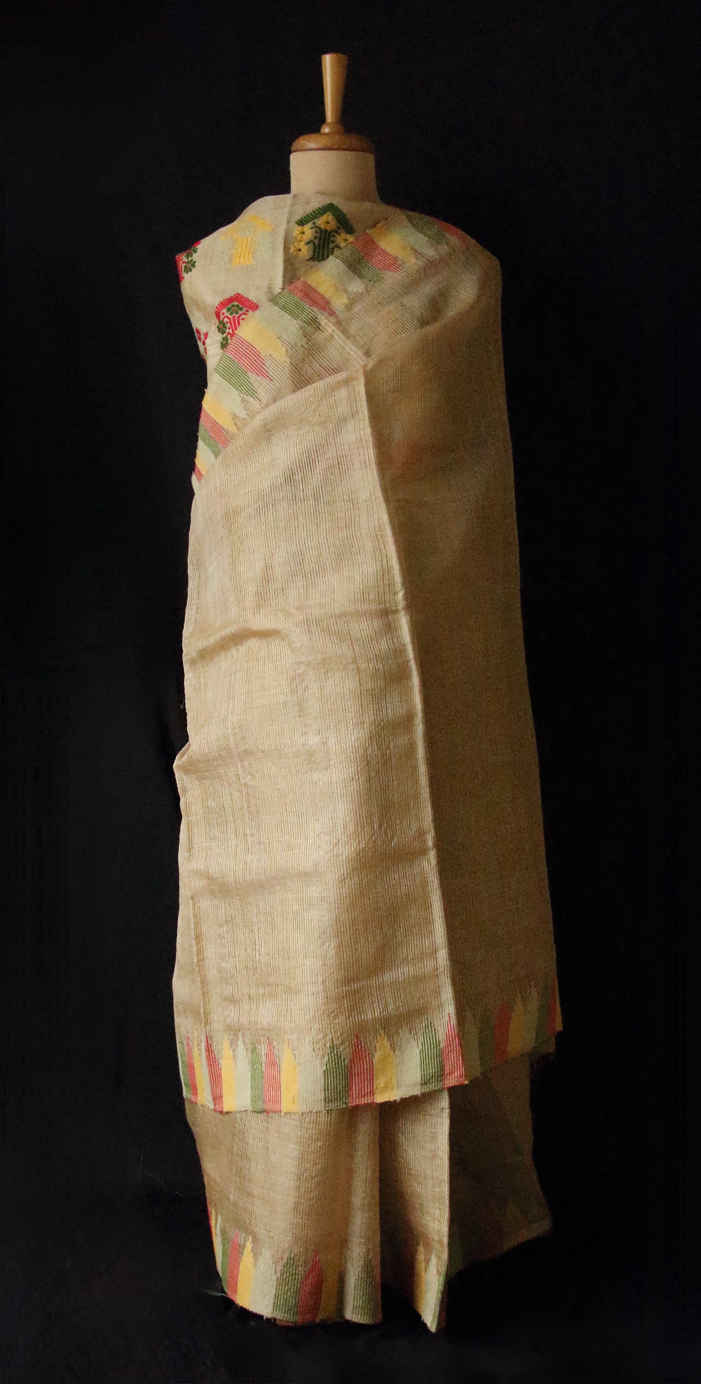 Authentic Muga Silk handloom Saree from Assam