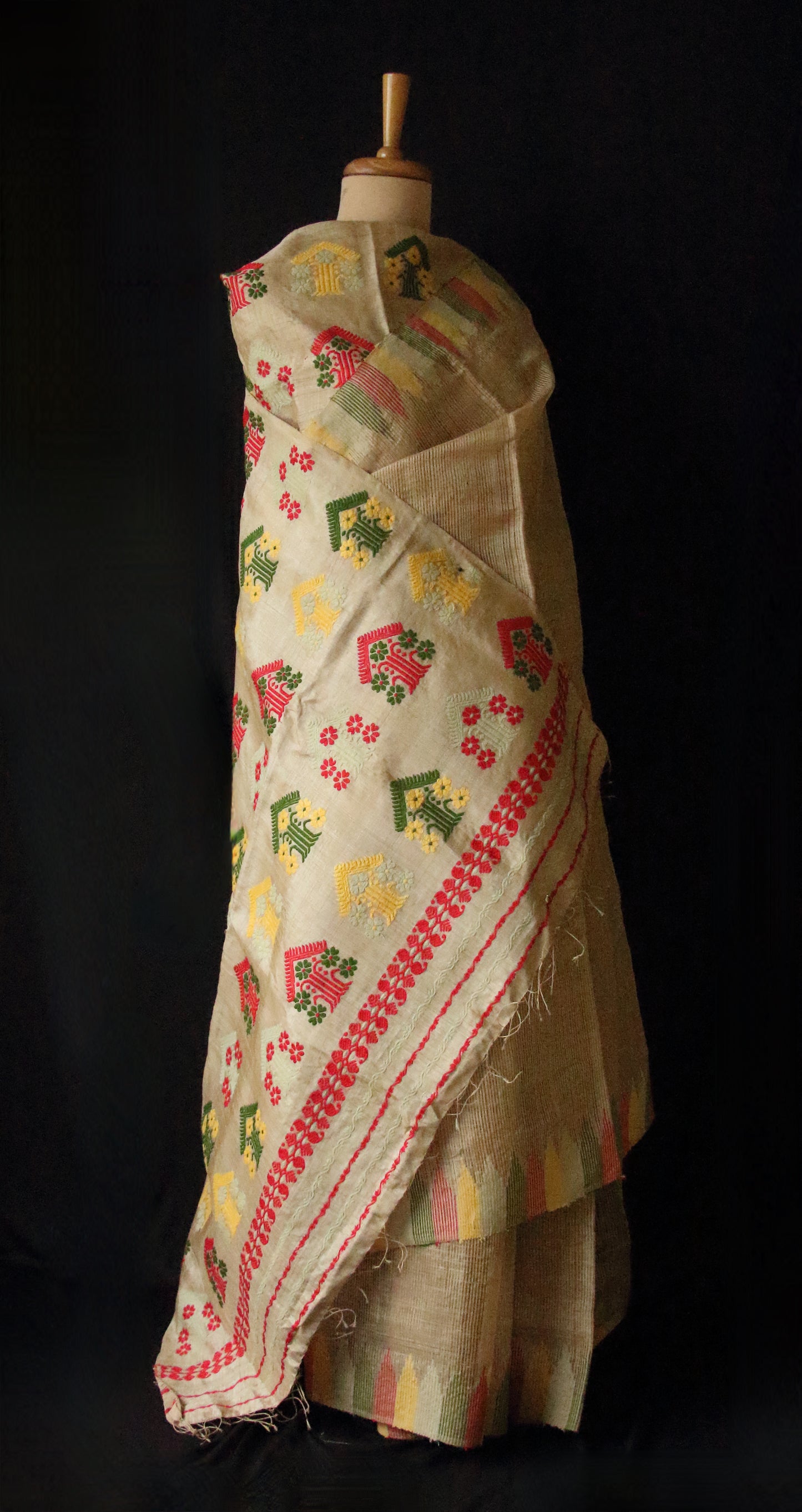 Authentic Muga Silk handloom Saree from Assam