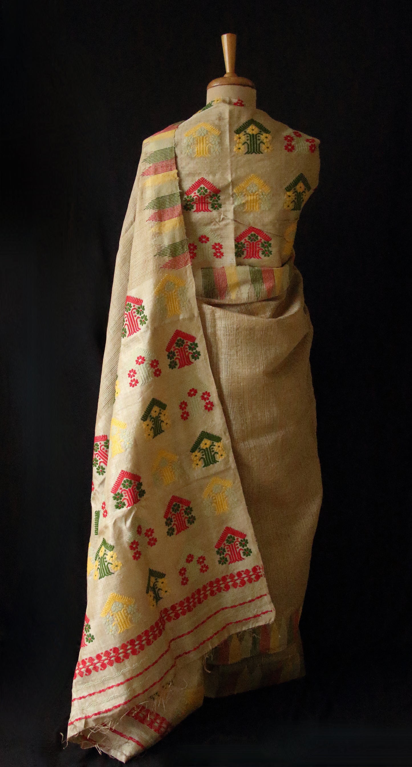 Authentic Muga Silk handloom Saree from Assam