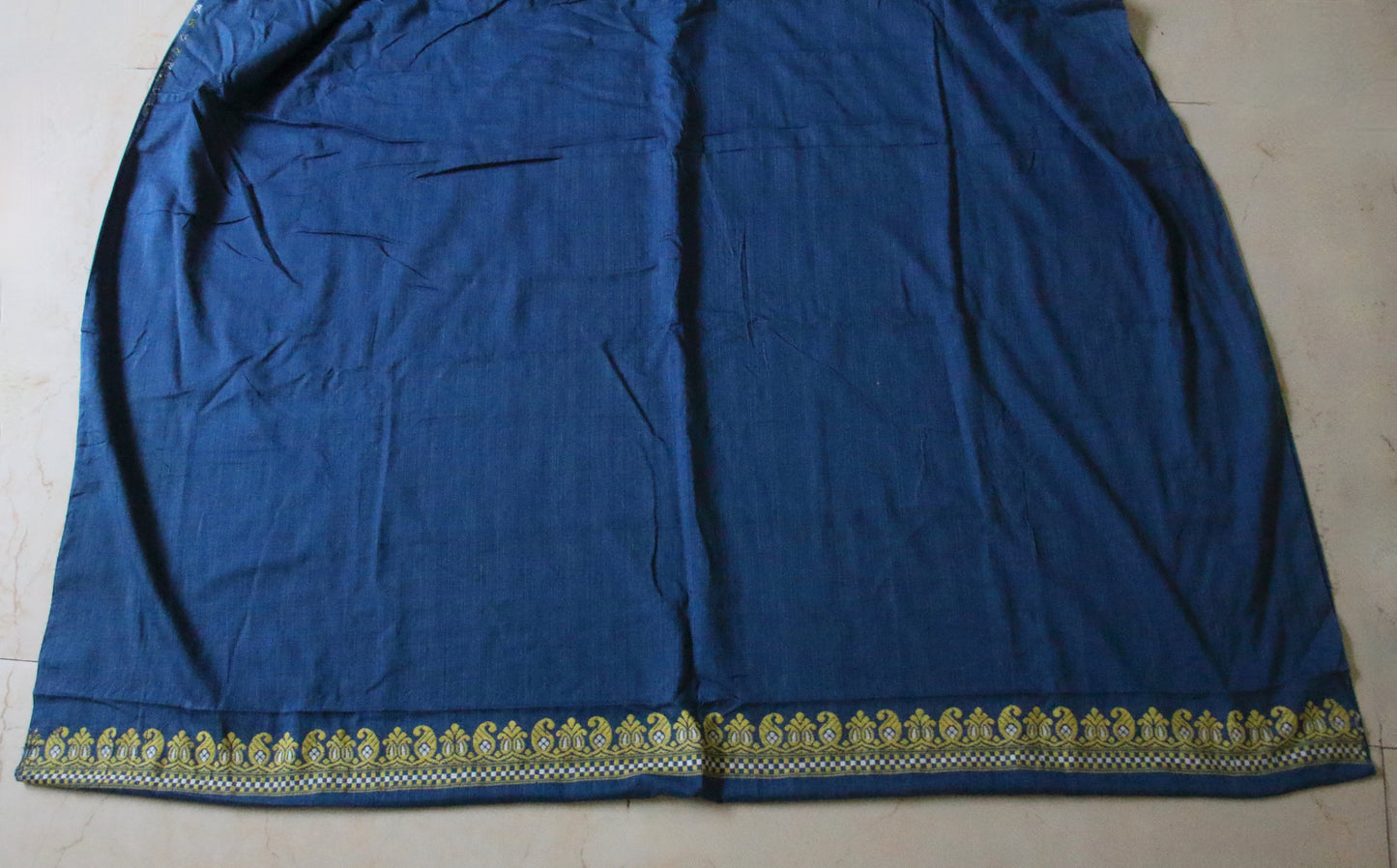 Natural Indigo Dyed Eri Silk Saree / Handloom from Assam
