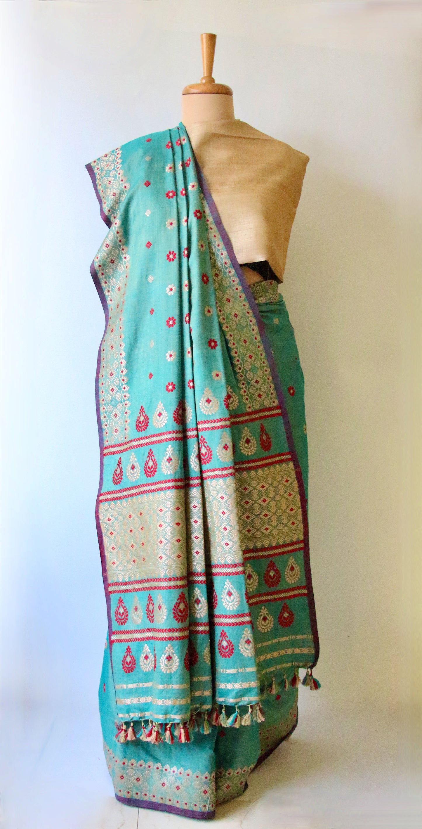 Handloom Eri Silk Saree from Assam