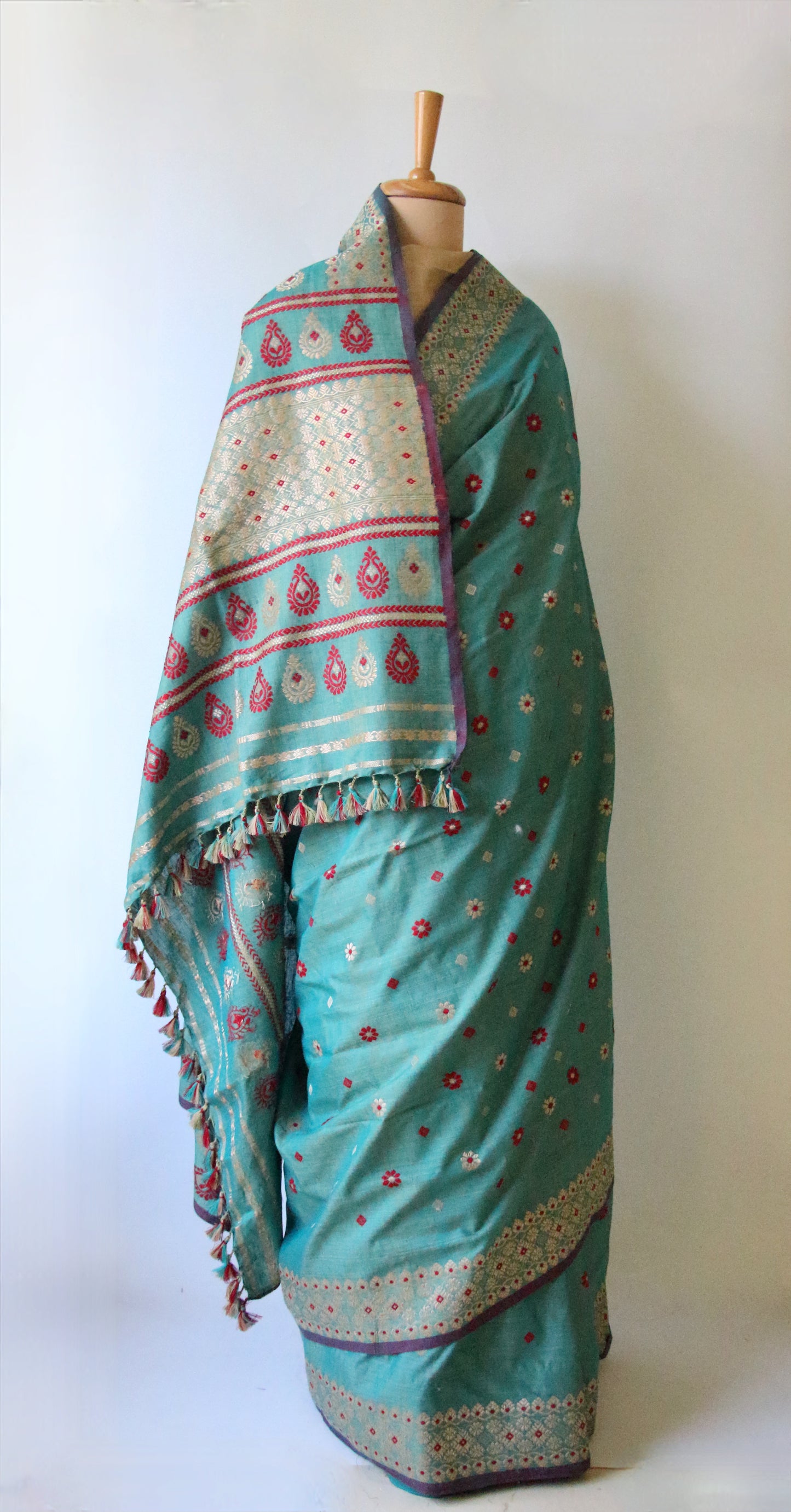 Handloom Eri Silk Saree from Assam
