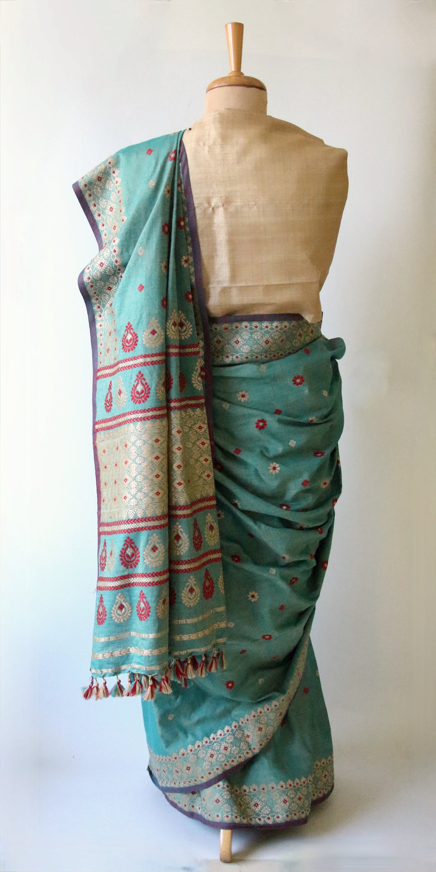Handloom Eri Silk Saree from Assam