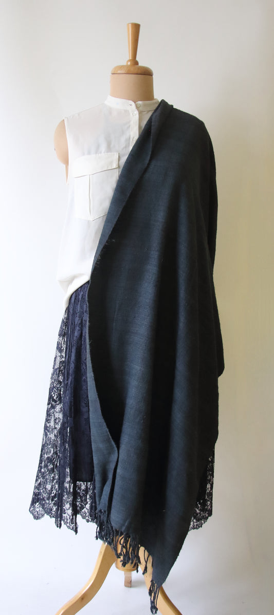 Natural Dyed Eri silk / Ahimsa Silk  Handloom Shawls from Assam