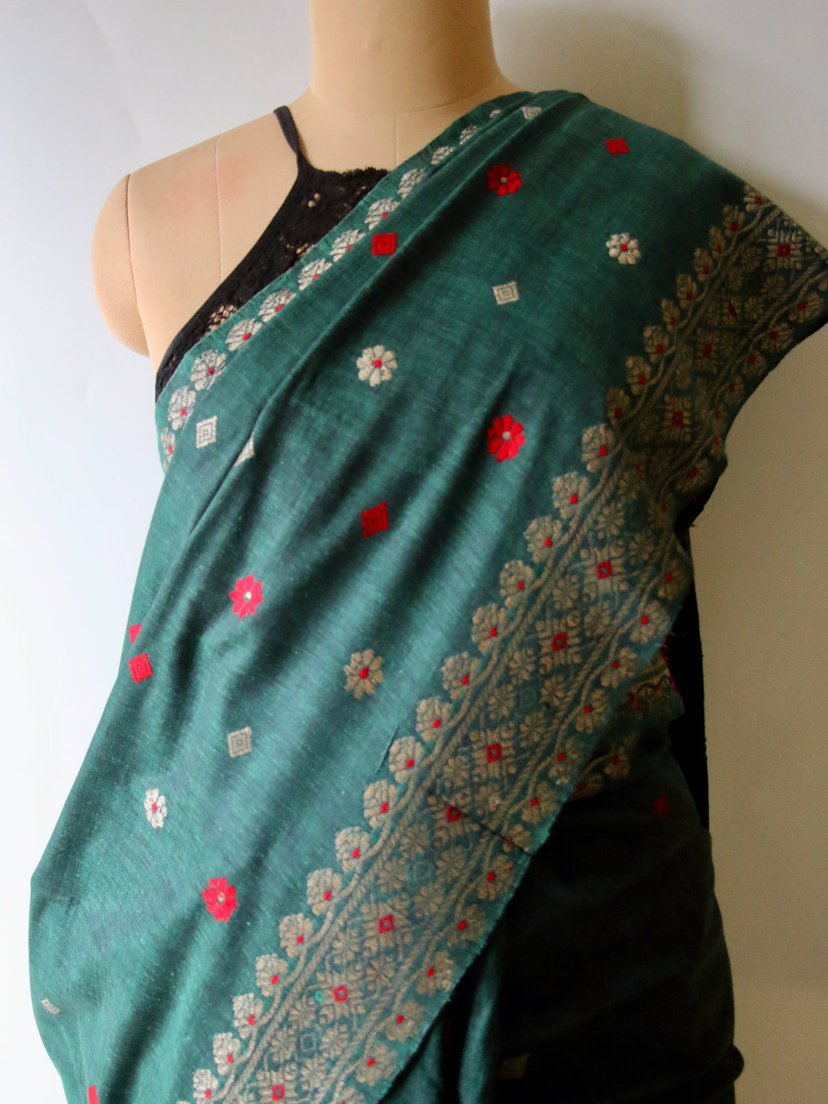 Handloom Eri Silk Saree from Assam