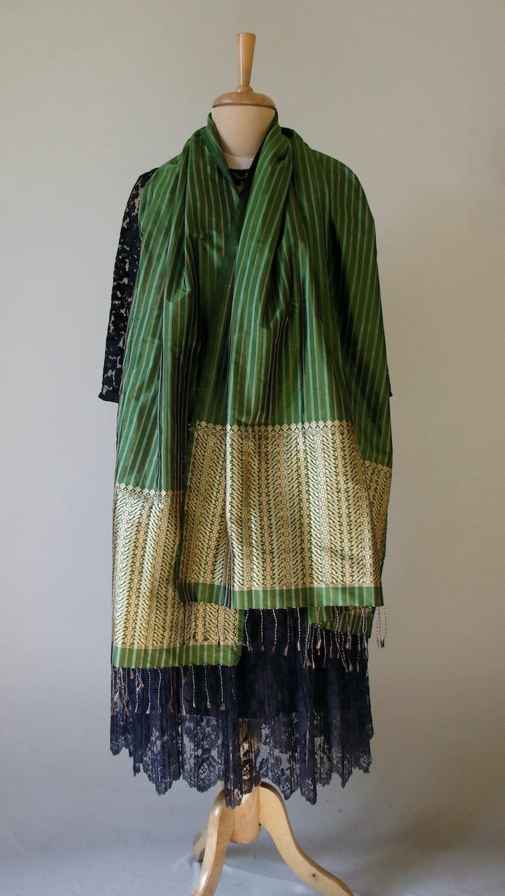 Handloom Silk Stole / Dupatta from Assam India