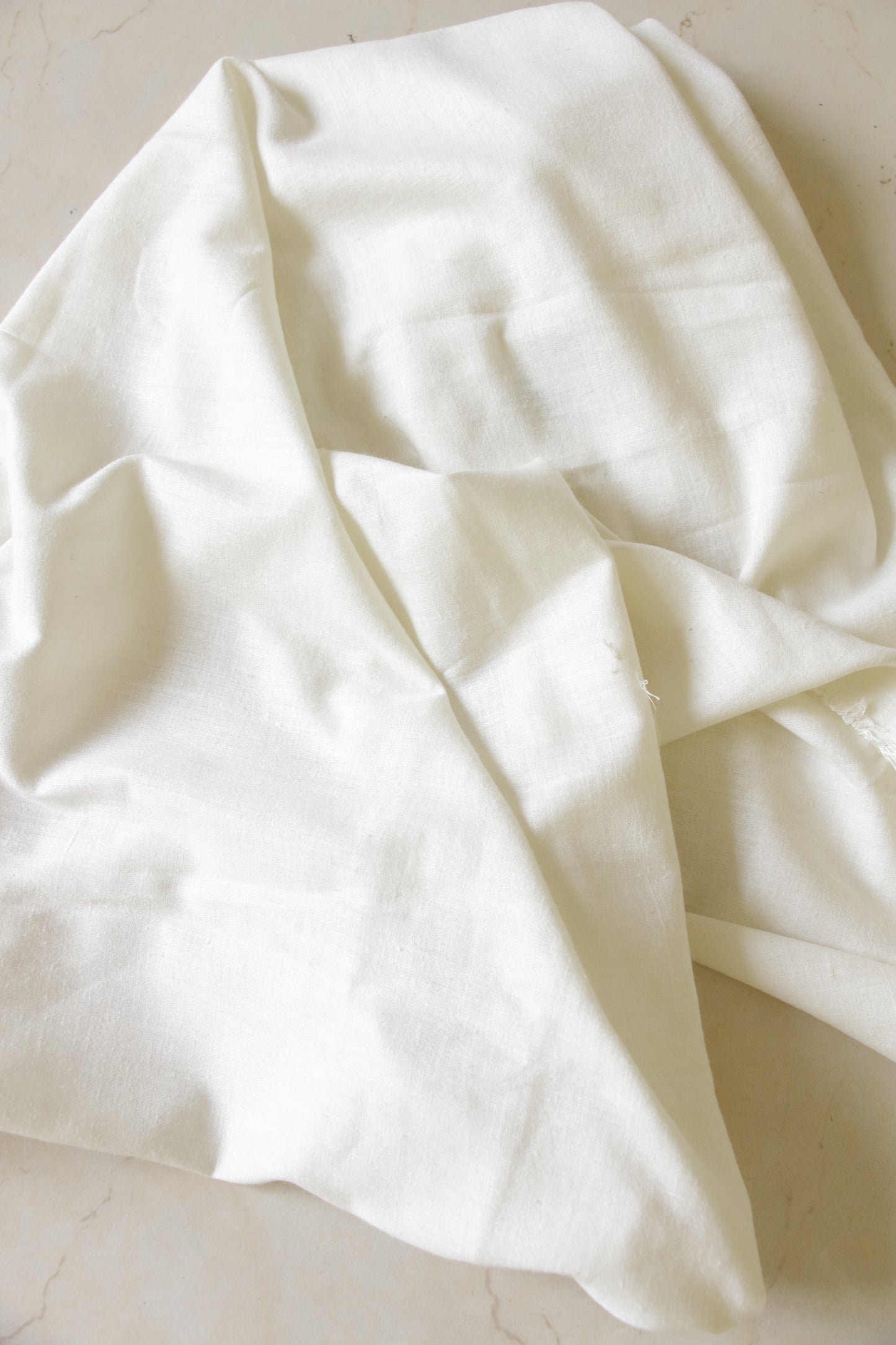Hundred percent Eri Silk fabric in natural colour